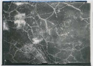 Foto der Stellungen südwestlich von Ornes (Luftbild)