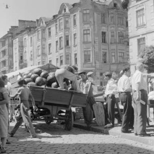 Freitagsmarkt in der bulgarischen Hauptstadt Sofia
