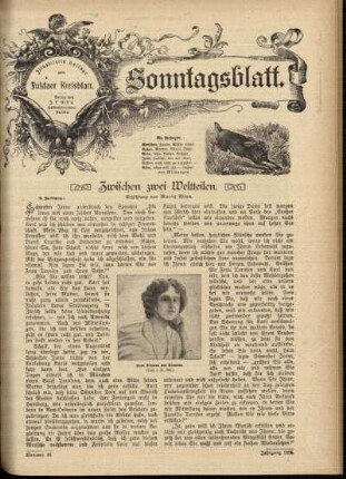Ausgabe vom Sonntag, den 28. November 1909.