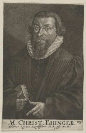 Bildnis des Christ. Ehinger