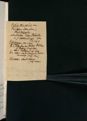 164a-164b, eingeklebtes kleines Blatt mit Notiz