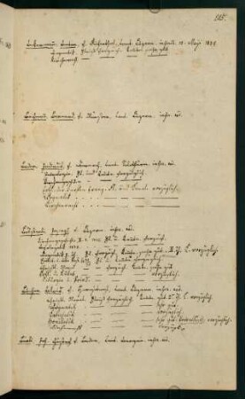 Sommersemester 1834
