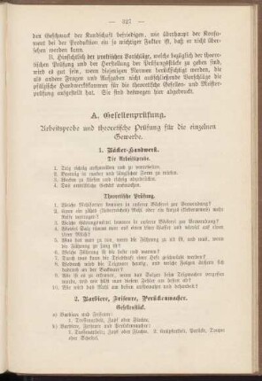 A. Gesellenprüfung.