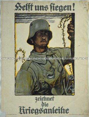 Plakat zur 6. Kriegsanleihe