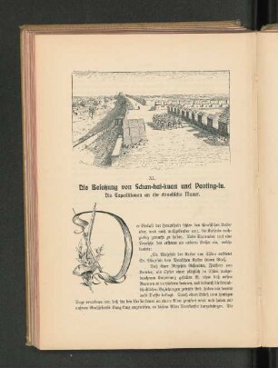 XI. Die Besetzung von Schan-hai-kuan und Paoting-su.