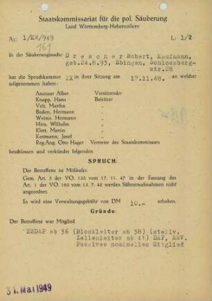 Drescher, Robert
