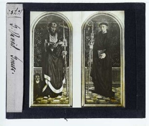 David, Hl. Hieronymus und Hl. Benedikt