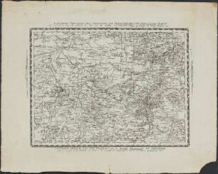 Allgemeine Übersicht Der Stellungen Der Französischen Und Preussischen Armeen kurz vor und am Tage der Schlacht bei Jena und des Treffens von Auerstädt