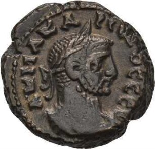 Carinus (282/283-285 n. Chr.): Alexandria / Ägypten, 283/284 n. Chr. – Tetradrachme