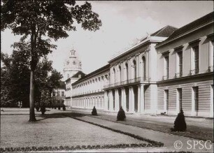 Berlin, Schloss Charlottenburg, Neuer Flügel, Südseite.
