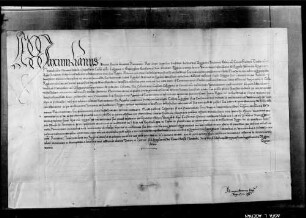 König Maximilian richtet an Stift Göppingen seine königliche Bitte um ein Kanonikat oder Pfründe für Kaspar Lengher, einen Kleriker der Konstanzer Diözese.