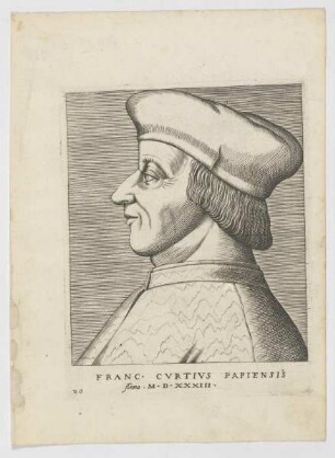 Bildnis des Franc Curtius