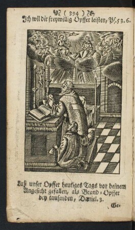 Ich will dir freywillig Opffer leisten, Ps. 53.6