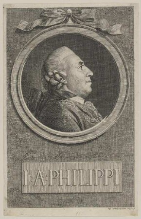Bildnis des Iohann Albrecht Philippi