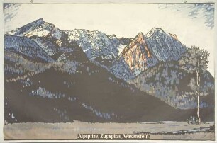 Alpspitze, Zugspitze, Waxenstein