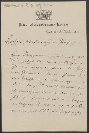 Brief an Friedrich Wilhelm Jähns : 17.06.1880