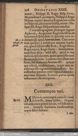 XXX. Contemptu tuti