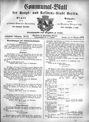 1876,53: No. 53, 24. Dezember 1876