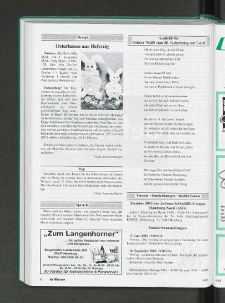 Gedicht für Günter Wulff zum 80. Geburtstag am 7.4.03