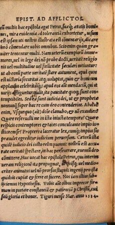 In D. Petri Apostoli Epistolam Utramque, Heinrychi Bullingeri Commentarius