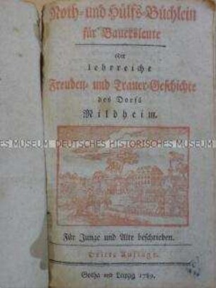 Hausväterbuch zur Anleitung für das bäuerliche Leben