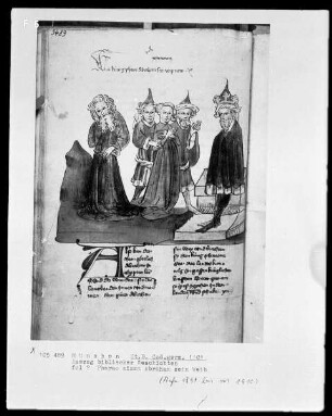 Auszug biblischer Geschichten — Pharao nimmt Abraham sein Weib