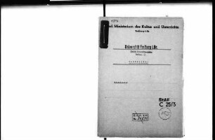 Sachliche Ausstattung der Zahn- und Kieferklinik