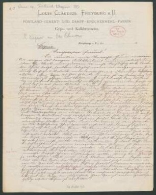Brief an Otto Karl Claudius : 29.06.1845