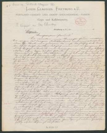 Brief an Otto Karl Claudius : 29.06.1845