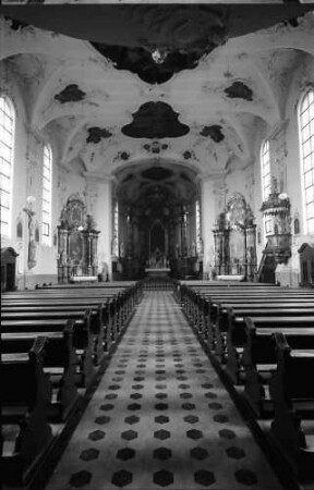Herbolzheim: Gesamtansicht innen; Stadtkirche