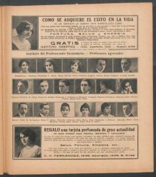 Instituto del Profesorado Secundario - Profesores egresados - [Retratos]