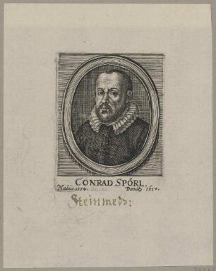Bildnis des Conrad Spörl