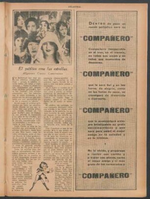 El público crea las estrellas : Algunos casos concretos