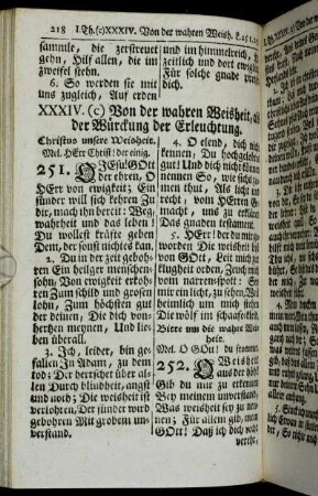XXXIV. (c) Von der wahren Weisheit, als der Würckung der Erleuchtung
