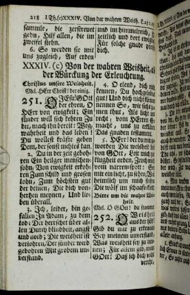 XXXIV. (c) Von der wahren Weisheit, als der Würckung der Erleuchtung