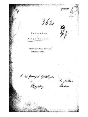 1920/21: Schulnachrichten über das Jahr ... - 1921/22