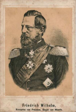 Friedrich Wilhelm, Kronprinz von Preussen, Sieger in Woerth