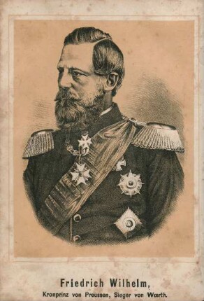 Friedrich Wilhelm, Kronprinz von Preussen, Sieger in Woerth