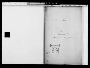 Konfirmation der Prinzessin Wilhelmine (Glaubensbekenntnis, Rede von [Ludwig Benjamin] Ouvrier)