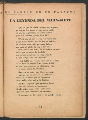 La leyenda del mata-siete