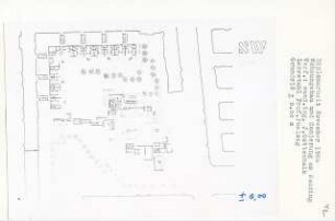 Wohnungsbau und Sanierung, Berlin-Wedding (Diplomarbeit bei Peter Poelzig): Grundriss + 0.00