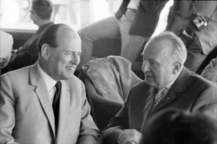 16. Tagung 1966 Mediziner; Auf dem Schiff: Ardenne, H. F. Kiderlen