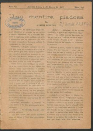 1921011500: Una mentira piadosa