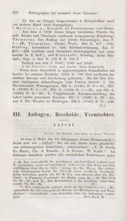 216-223 Anonyme Entgegnung in der schles.-holst. Sache