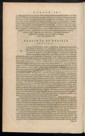 Oratio IX. De Daniele Propheta.