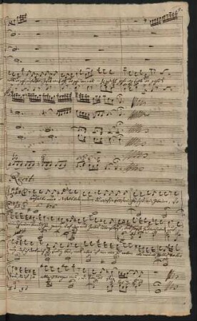 5. Recit[ativo] (S): Behalte nur, O Welt, das Meine