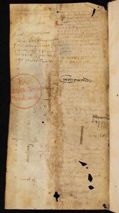 Federproben und grammatische Notizen