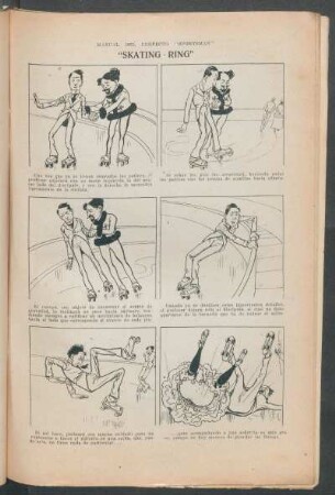 "Skating-ring" - [Cómic] : Manual del perfecto "sportsman"