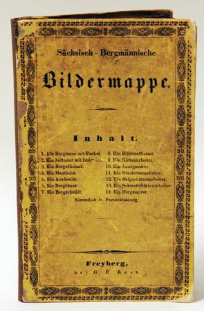 Sächsisch-Bergmännische Bildermappe