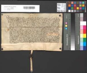 Revers Johanns von Hülscheid über die ihm von Erzbischof Dietrich von Köln kraft Kaiserlichen Ermächtigung verliehene Freigrafschaft zu Dortmund mit den eingehörigen Freistühlen.